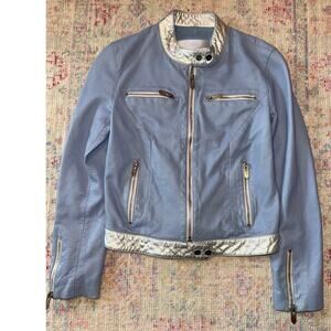 The Mighty Company The Grays Lamb leather biker jacket